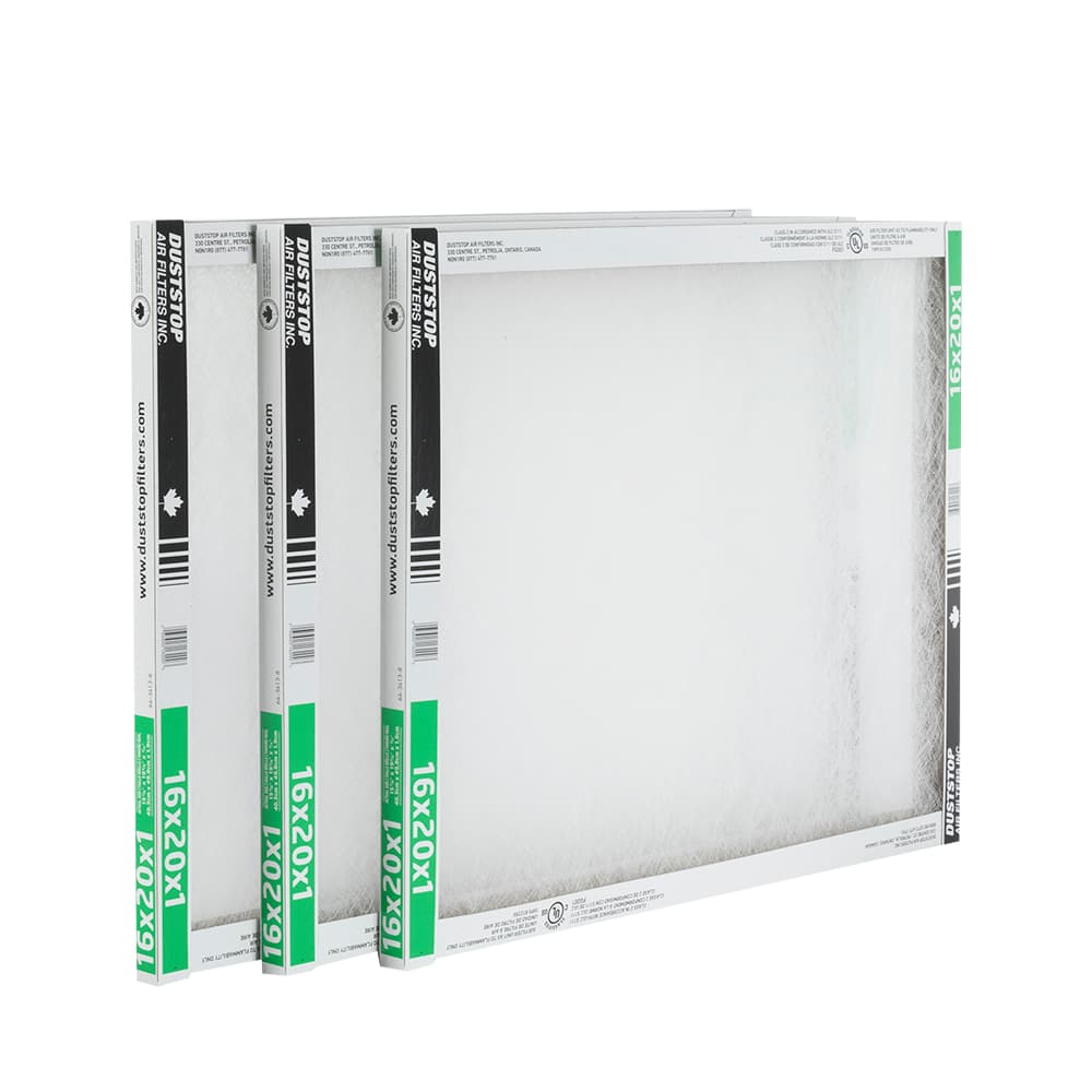 Filtres à fournaise 16 po x 20 po Pqt/3