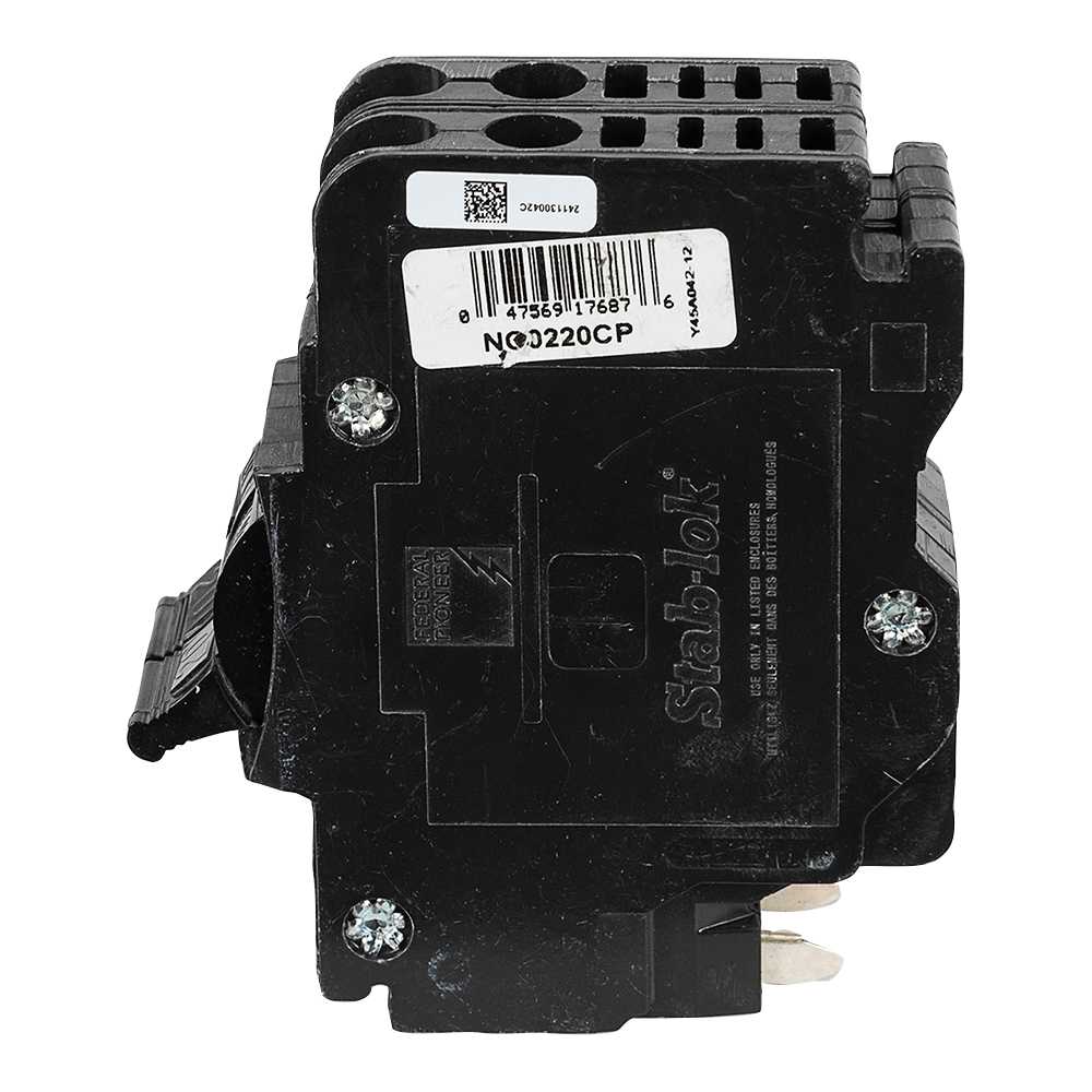 Disjoncteur double 20 A Federal Pioneer