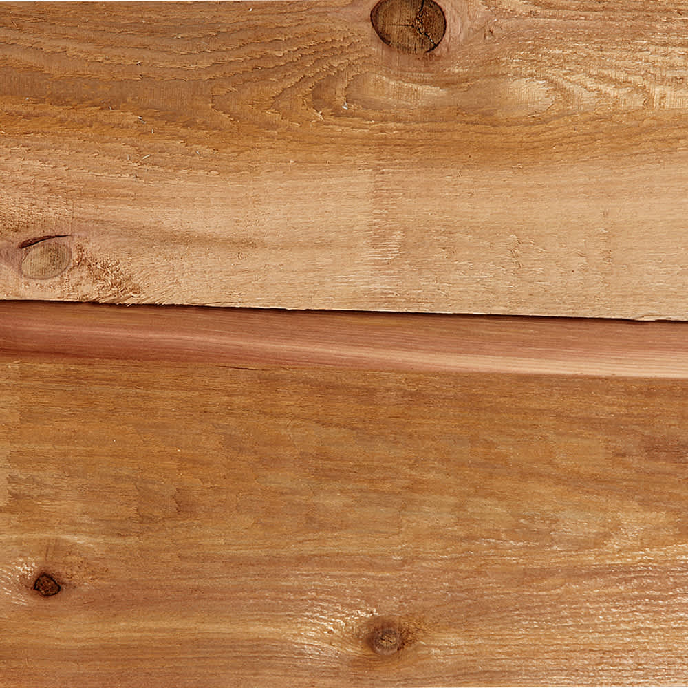 Revêtement de cèdre Ranch Panel 11/16 po x 8 po vrac