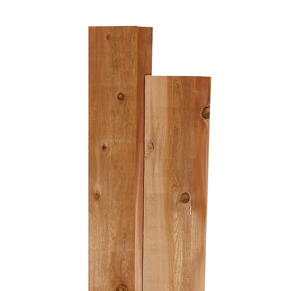 Revêtement de cèdre Ranch Panel 11/16 po x 8 po vrac