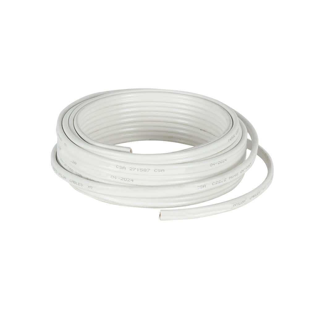 Fil électrique d'intérieur NMD-90, 14/2 blanc 10 m