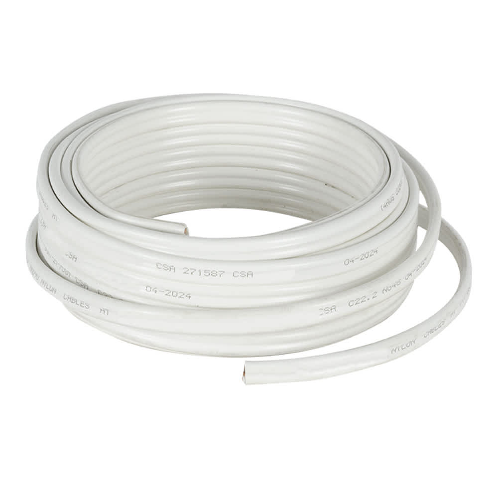 Fil électrique d'intérieur NMD-90, 14/2 blanc 30 m