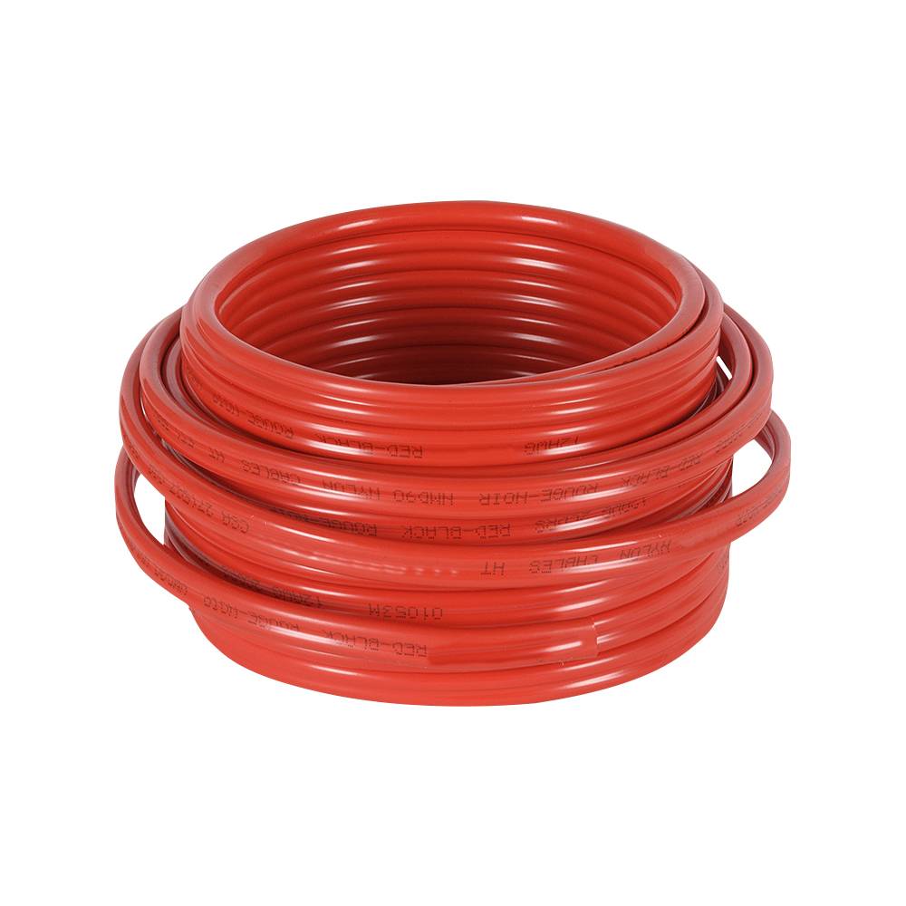 Fil électrique d'intérieur NMD-90, 12/2 rouge 10 m