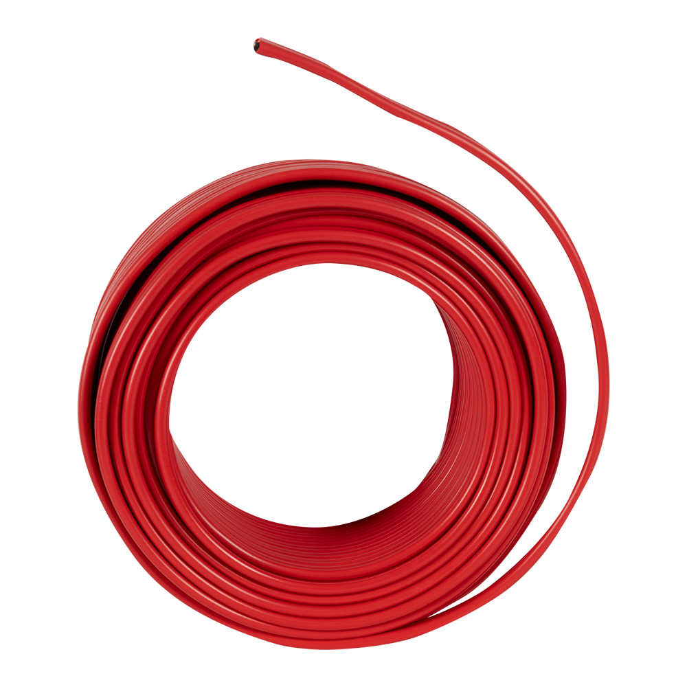 Fil électrique d'intérieur NMD-90, 12/2 rouge 30 m