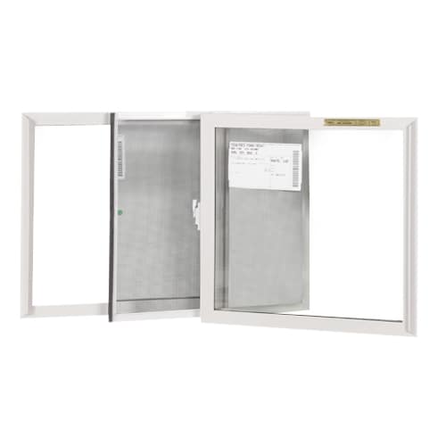 Sliding Glass Panes for Foundation Window (2-Section) 36 in. x 24 in.