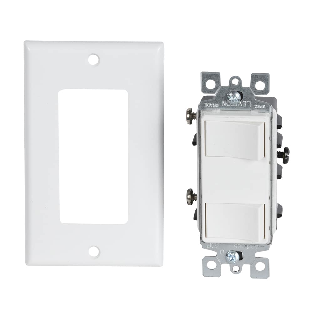 Interrupteur unipolaire double