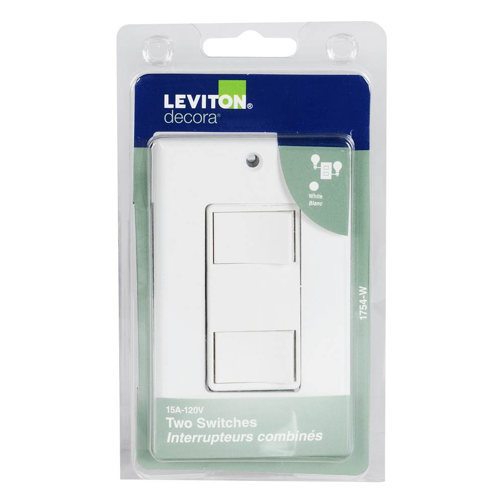 Interrupteur unipolaire double