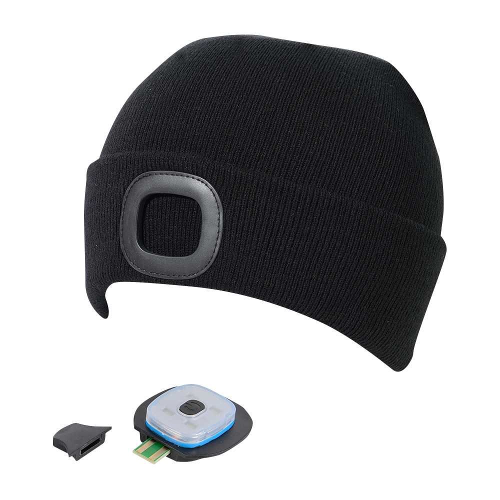 Tuque avec lampe frontale à DEL CANAC