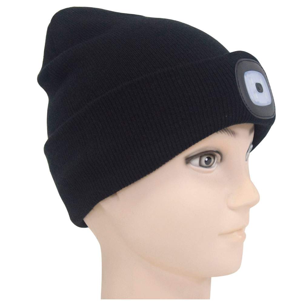 Tuque avec lampe frontale à DEL CANAC