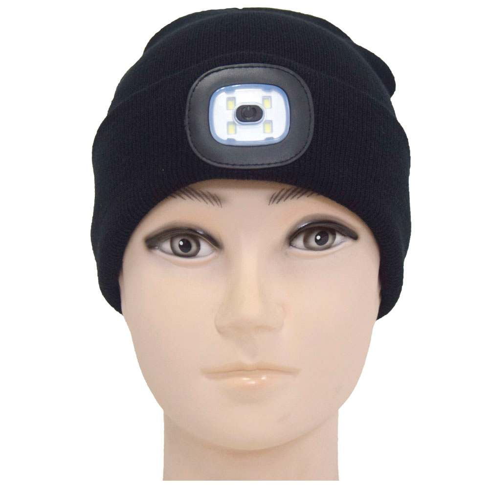 Tuque avec lampe frontale à DEL CANAC