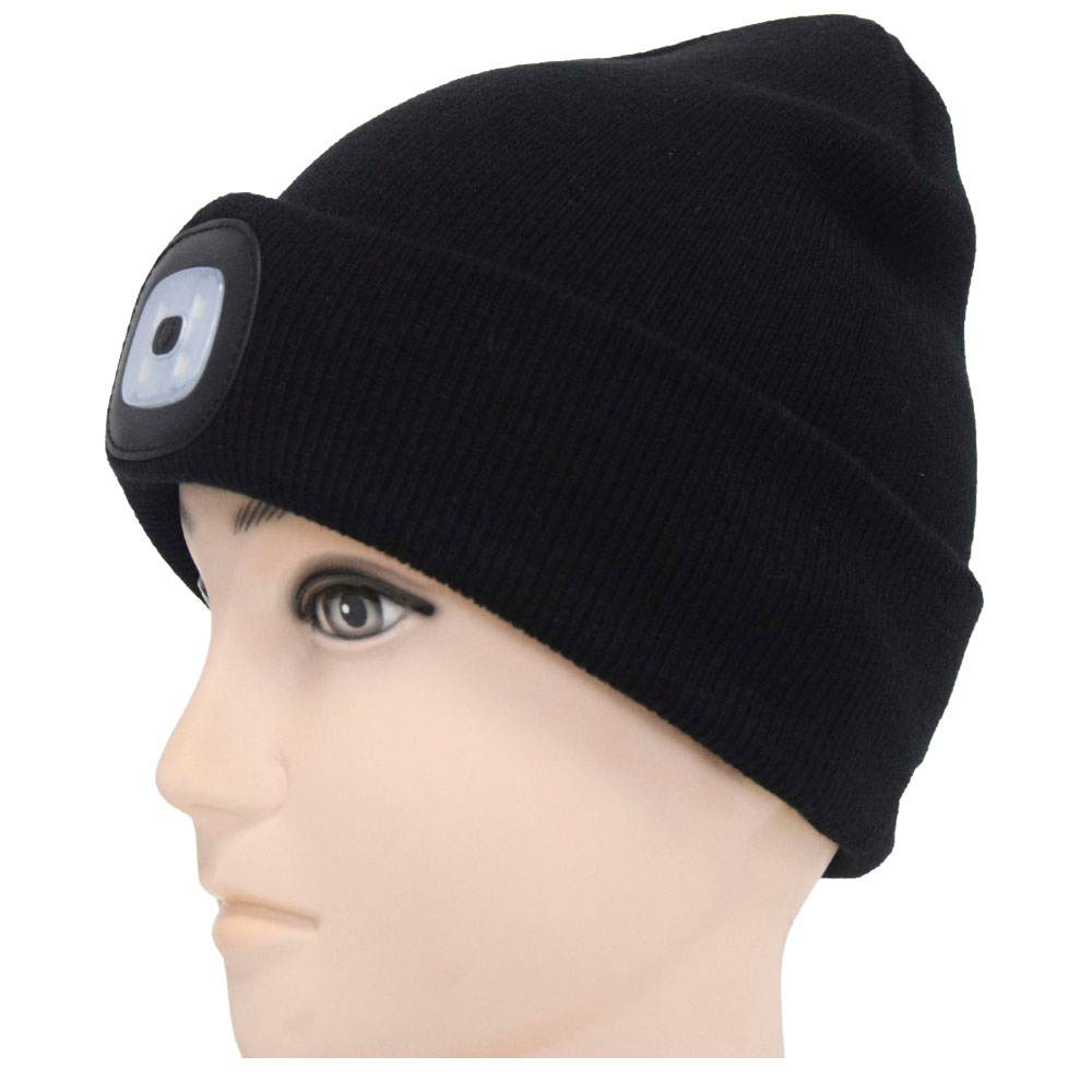 Tuque avec lampe frontale à DEL CANAC