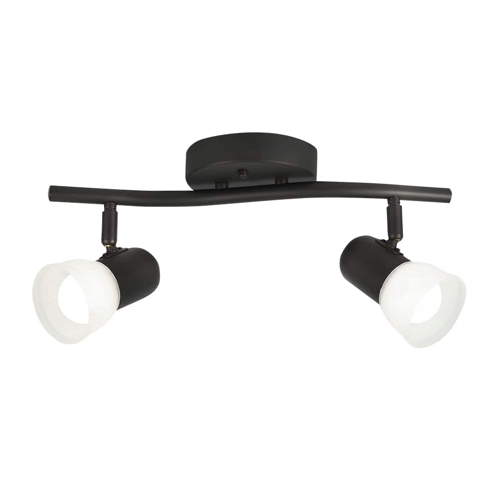 Rail Jasper 2 lumières