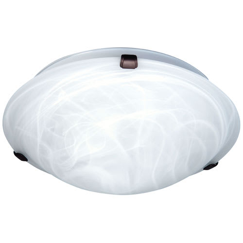 Plafonnier Alabaster 2 lumières