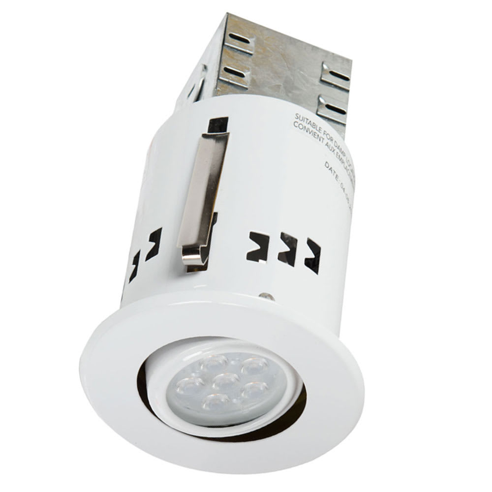 Encastrés DEL blanc 3 po Pqt/4