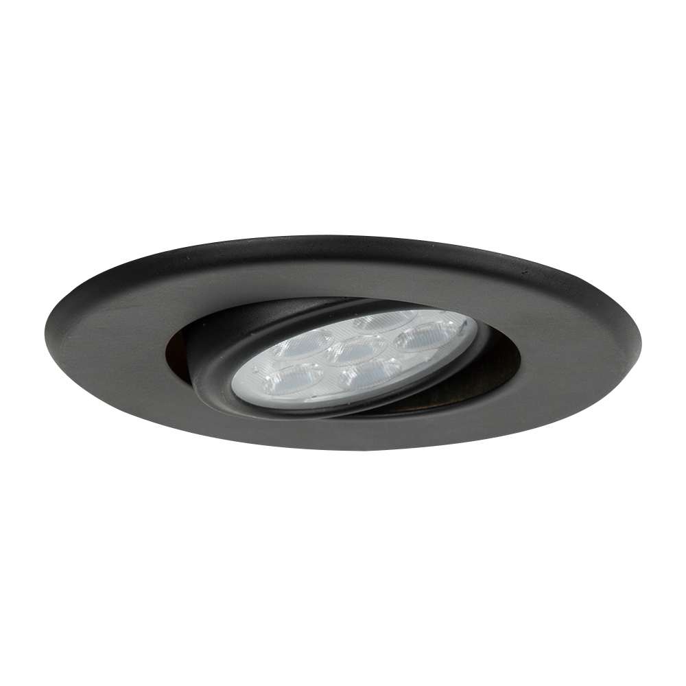 Encastré DEL noir 3 po
