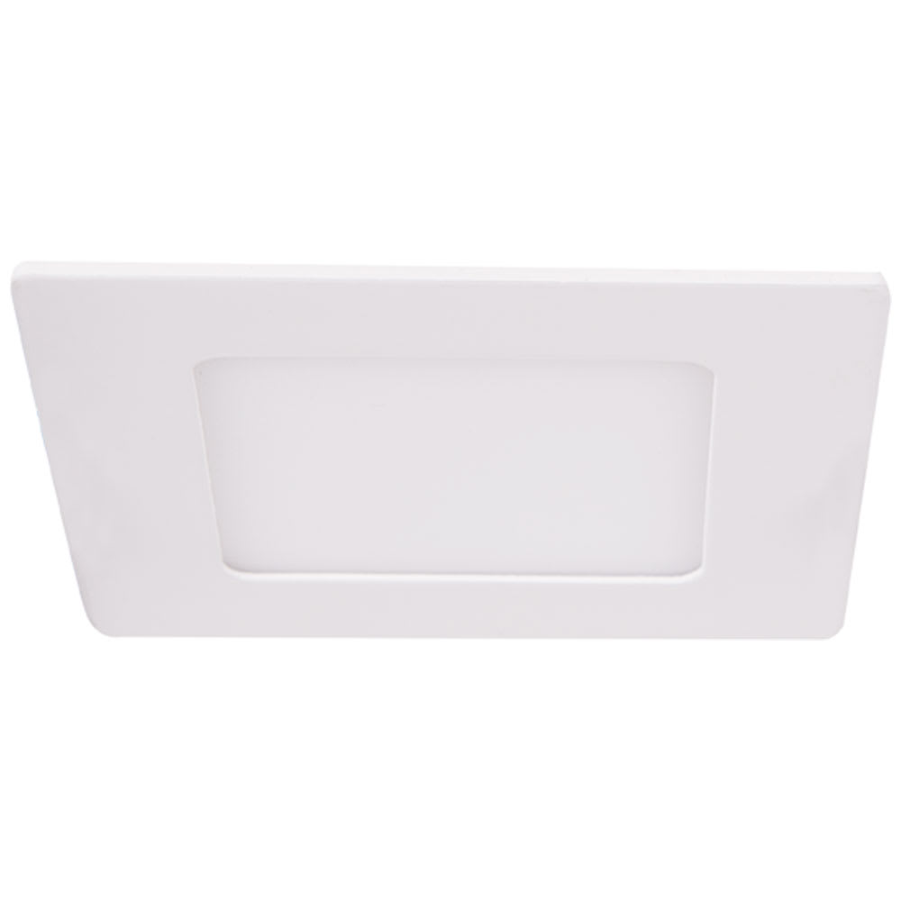 Luminaire encastré à DEL ultramince blanc 4 po x 1/2 po VERTUO