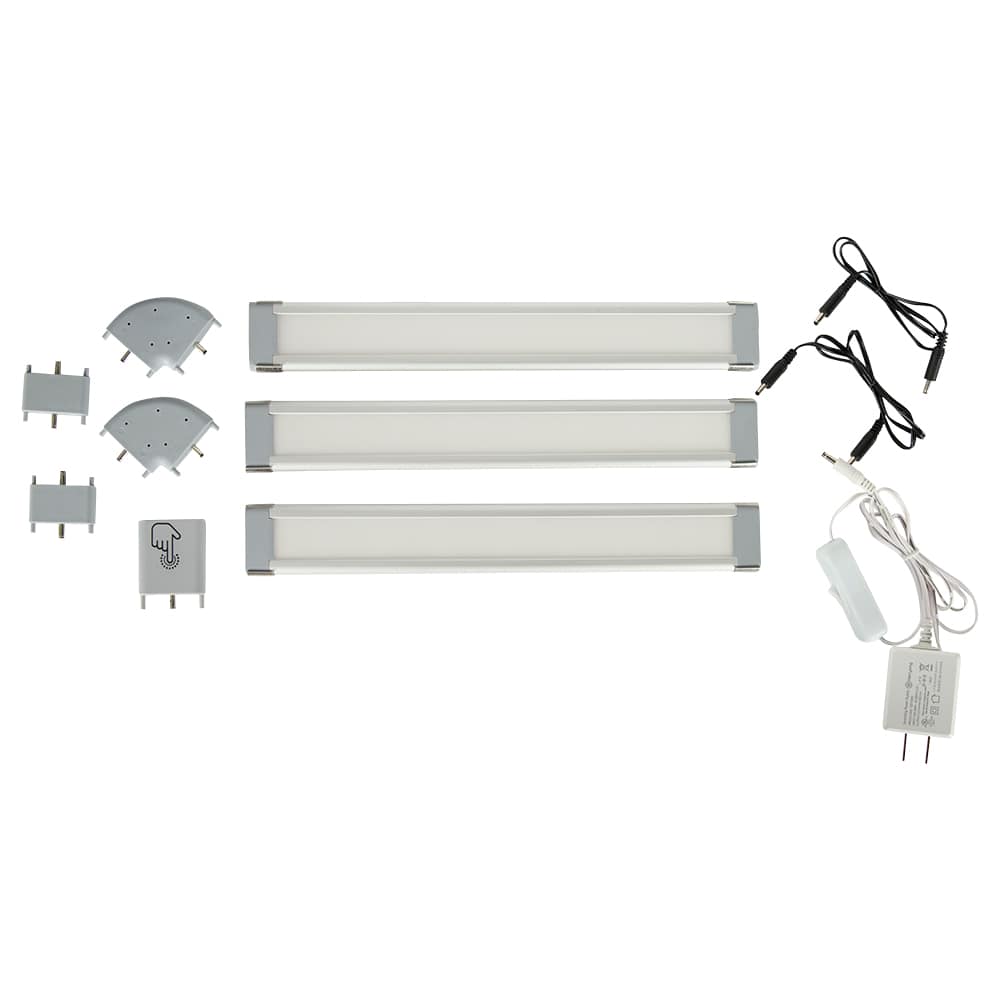 Barres à DEL blanc chaud Pqt/3 VERTUO