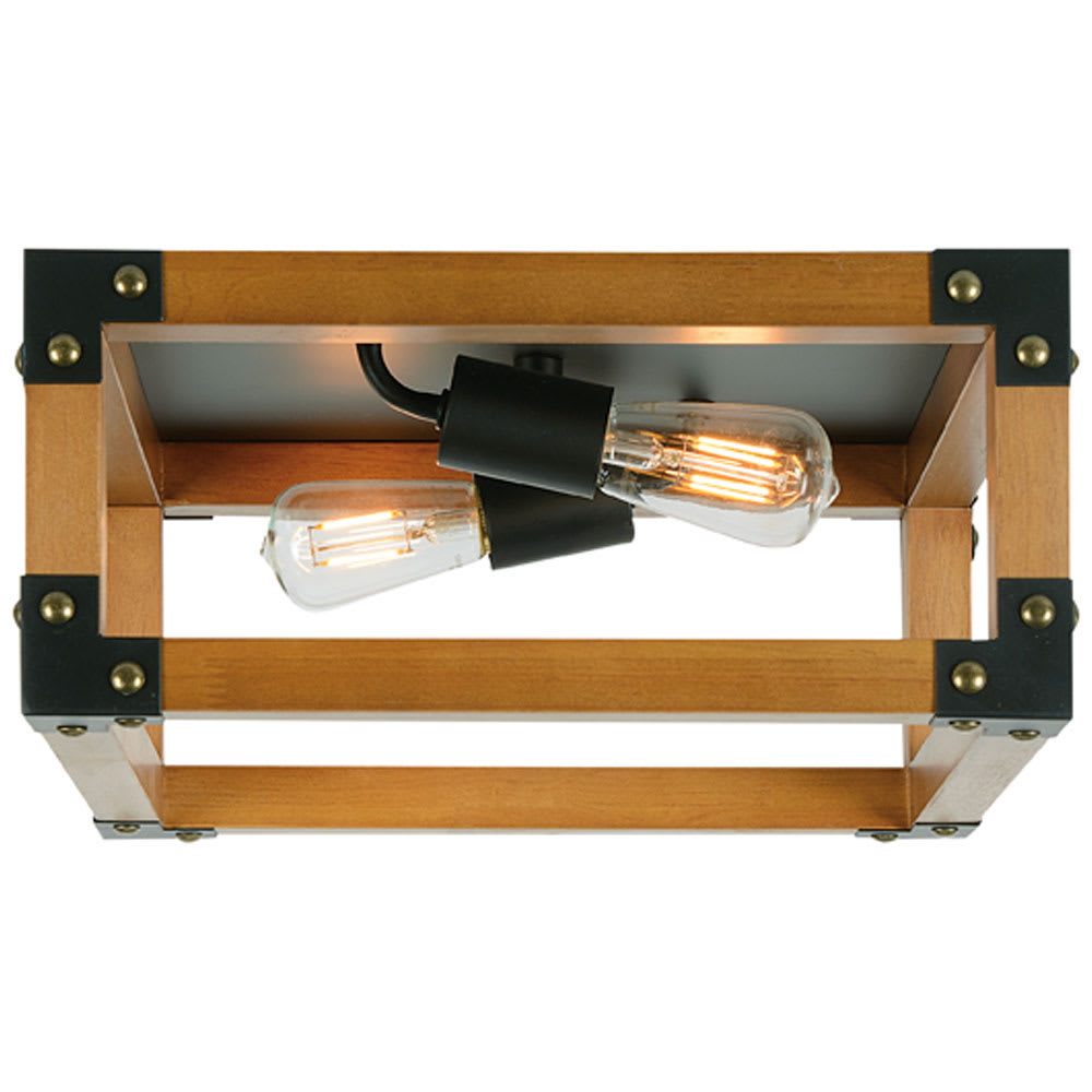 Plafonnier Moss 2 lumières