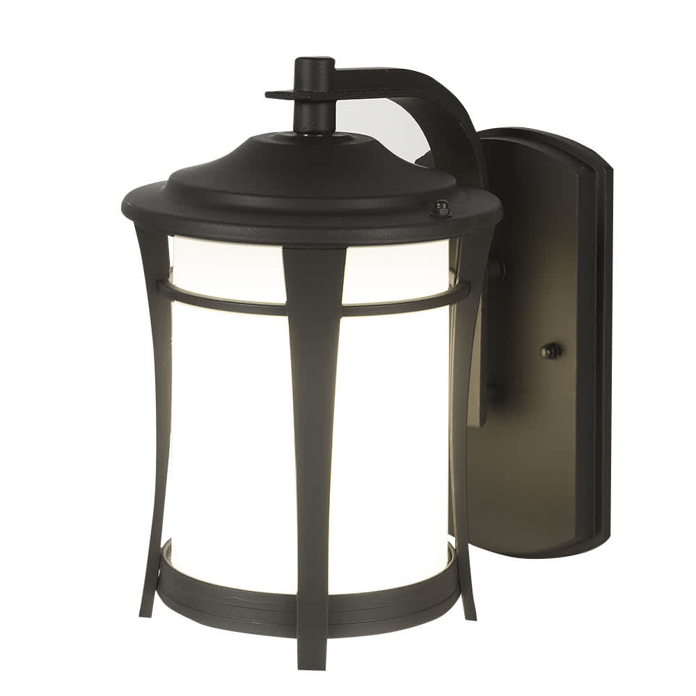 Maya 1-Light Outdoor Wall Mount Black