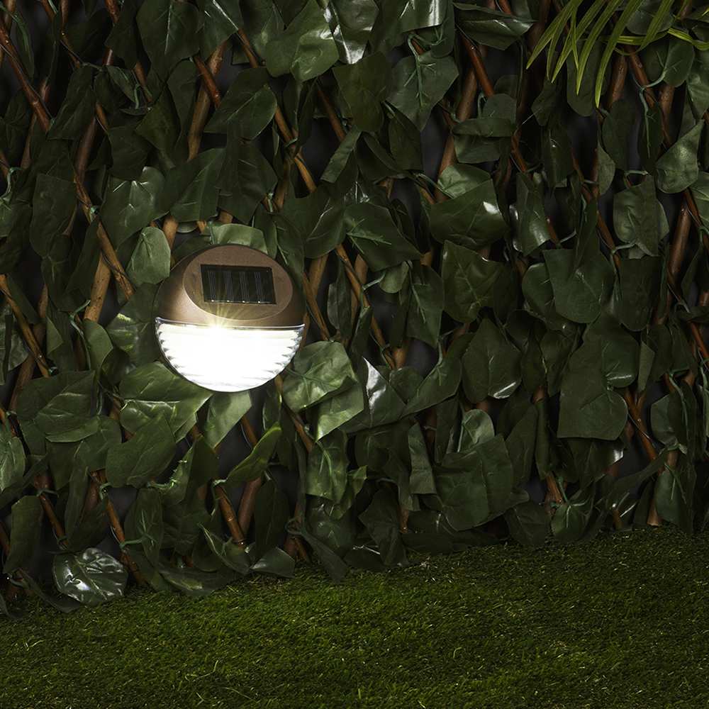 VERTUO Copper Stair Riser Solar Light