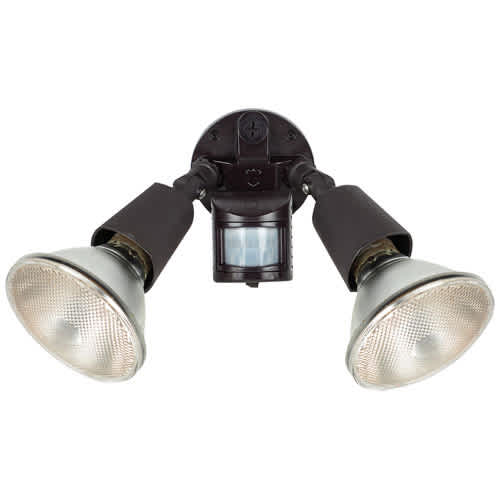 Lampe à détecteur de mouvement bronze