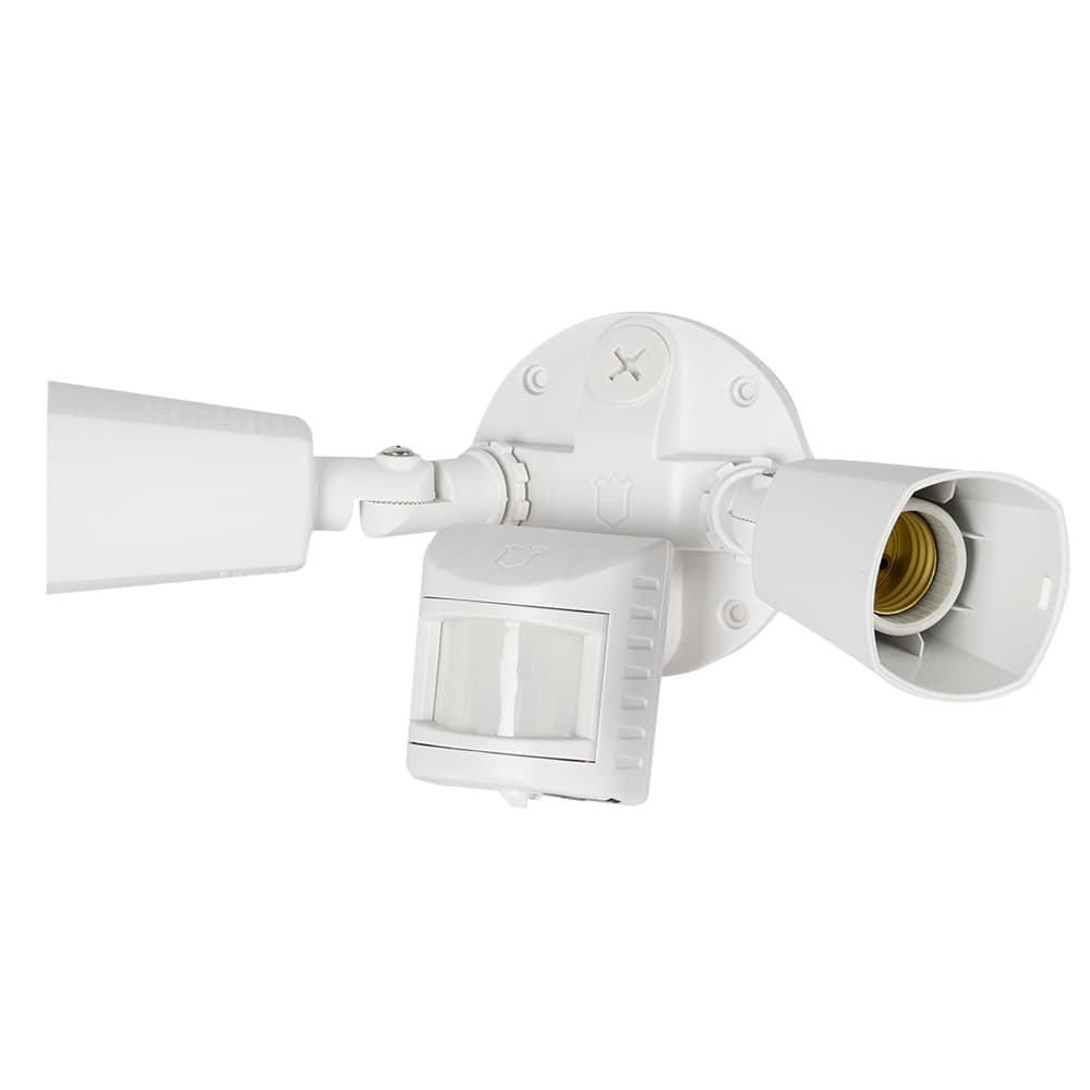 Lampe à détecteur de mouvement blanche