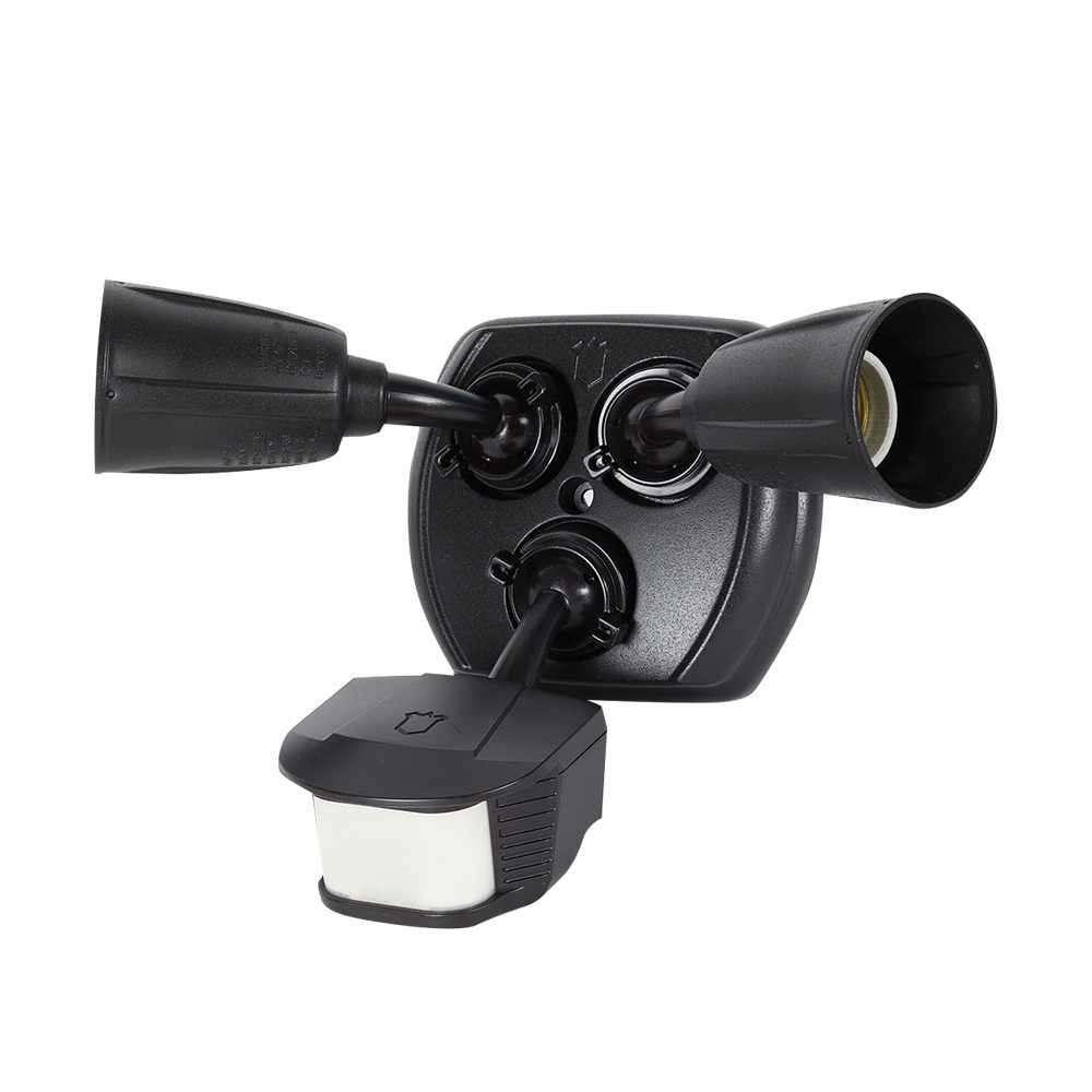 Lampe à détecteur de mouvement bronze