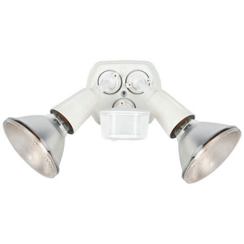 Lampe à détecteur de mouvement blanche