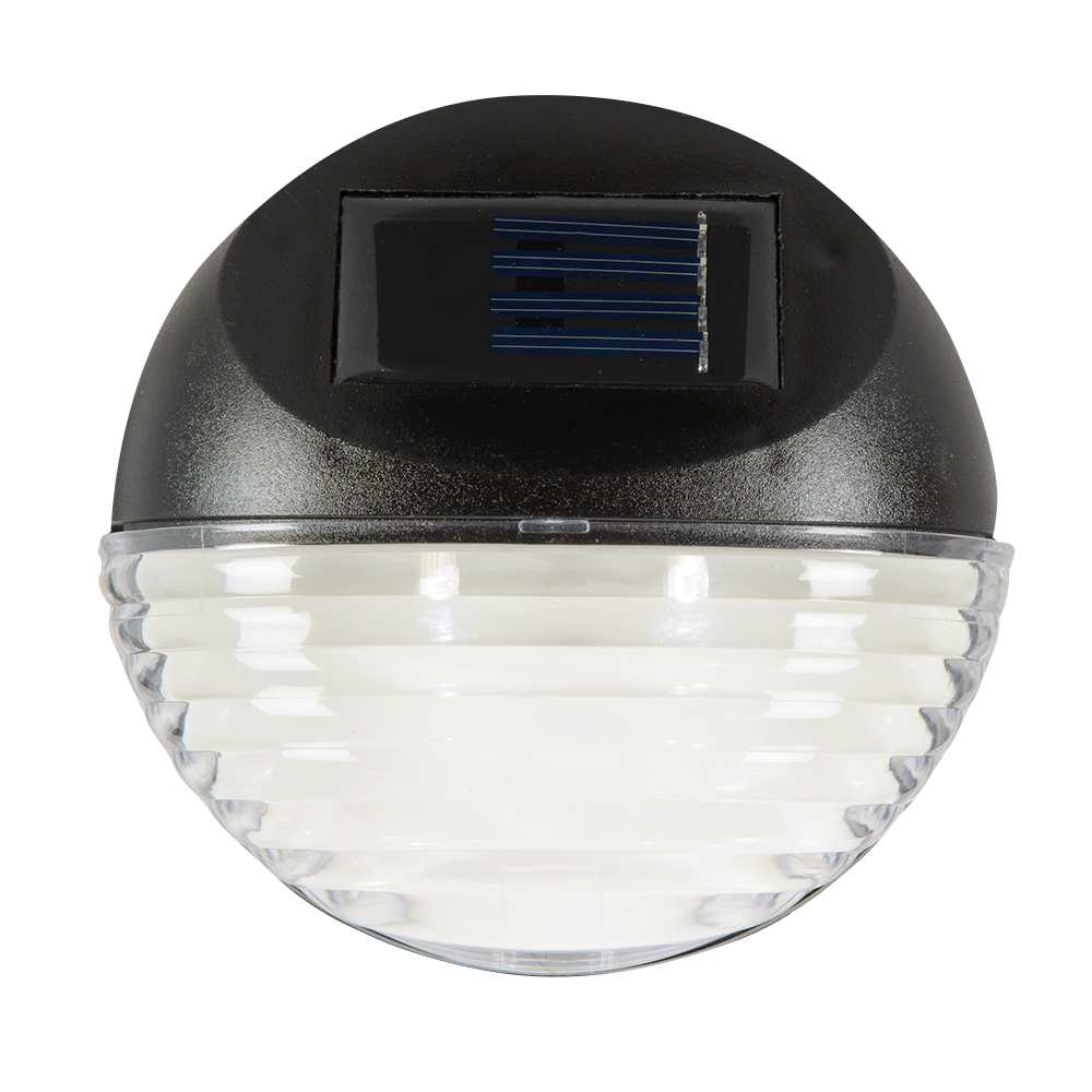 VERTUO Black Stair Riser Solar Light