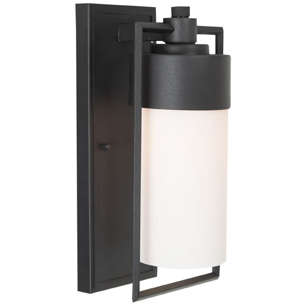 Applique murale d'extérieur Moare noire 1 lumière