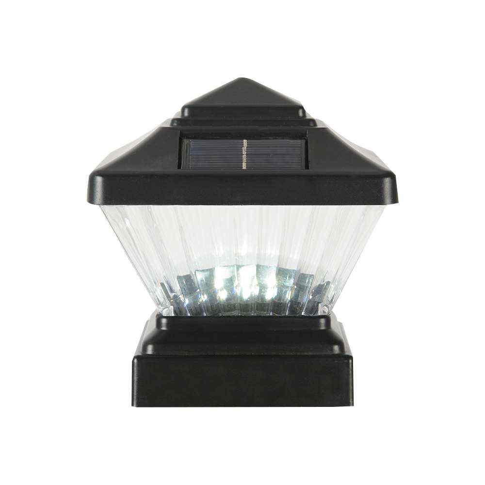 VERTUO Solar 4&nbsp;x&nbsp;4 Post Cap Light Black