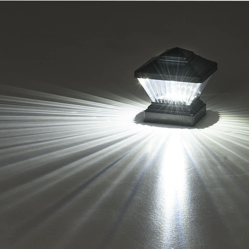 VERTUO Solar 4&nbsp;x&nbsp;4 Post Cap Light Black