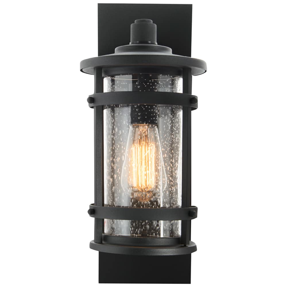 Applique murale d'extérieur Duffy noire 1 lumière