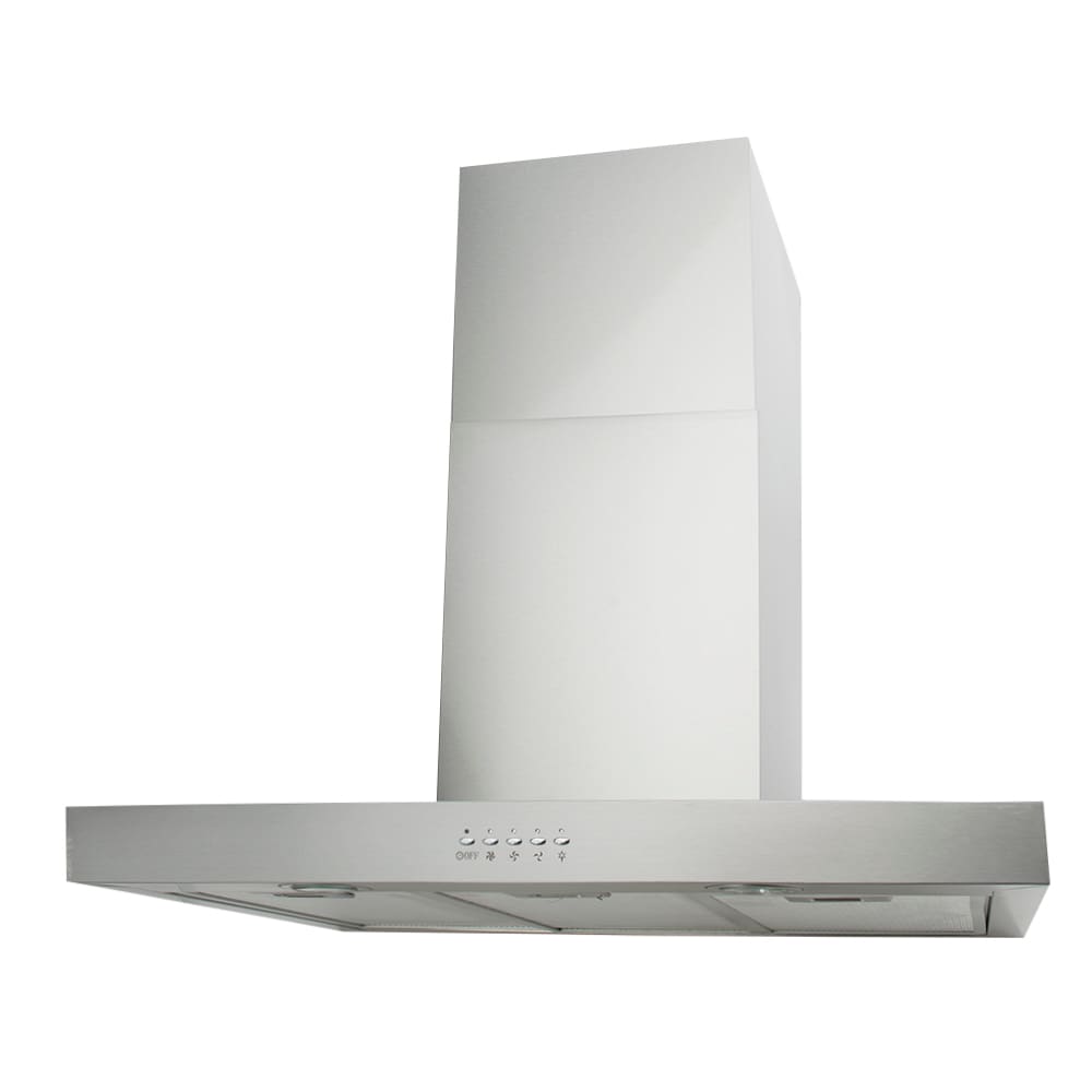 Hotte de cuisine cheminée Ardenne 30 po acier inoxydable 450&nbsp;pi³/min NEKTRA