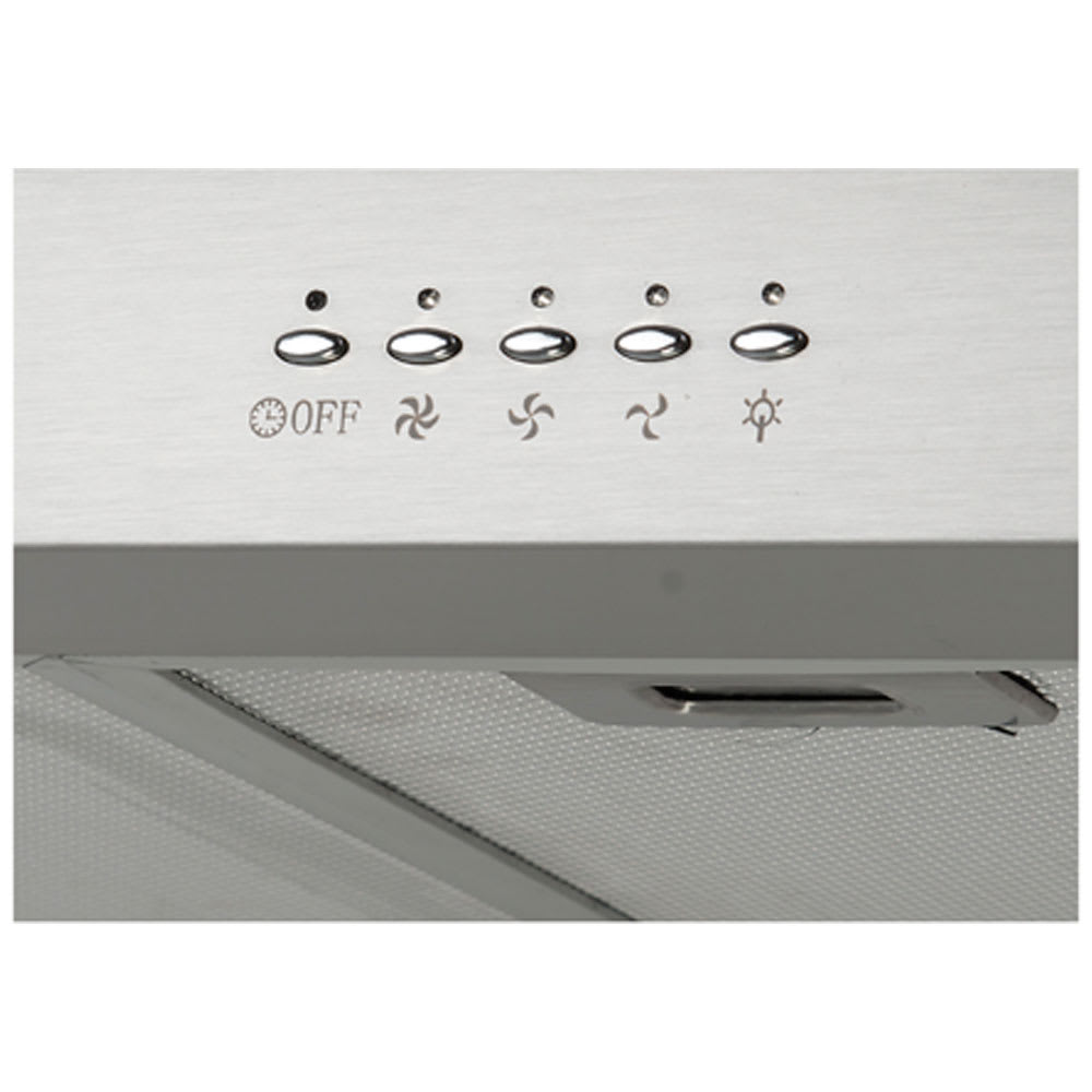 Hotte de cuisine cheminée Ardenne 30 po acier inoxydable 450&nbsp;pi³/min NEKTRA