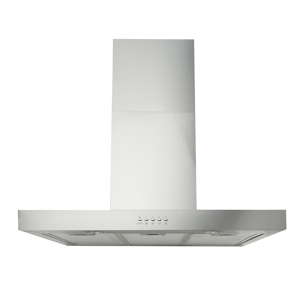 Hotte de cuisine cheminée Ardenne 30 po acier inoxydable 450&nbsp;pi³/min NEKTRA