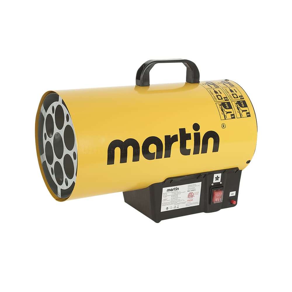 Chaufferette de construction au propane Turbo 60&nbsp;000&nbsp;BTU