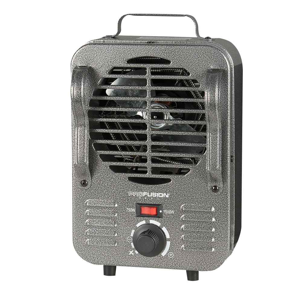 Chaufferette électrique d'appoint à air pulsé 750 W / 1 500 W