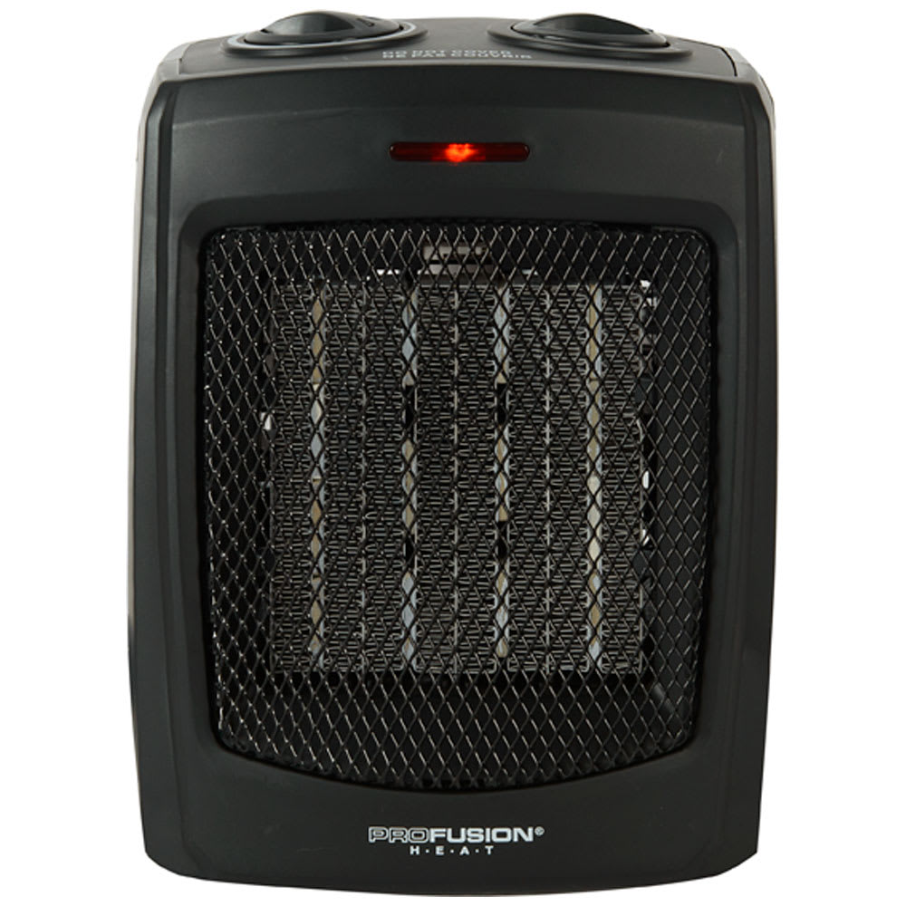 Chaufferette électrique d'appoint à céramique 750 W / 1 500 W