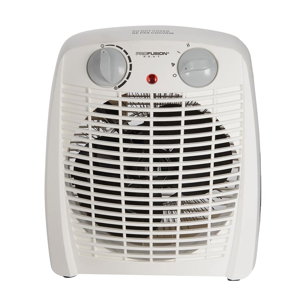 Chaufferette électrique d'appoint à air pulsé 750 W / 1 500 W