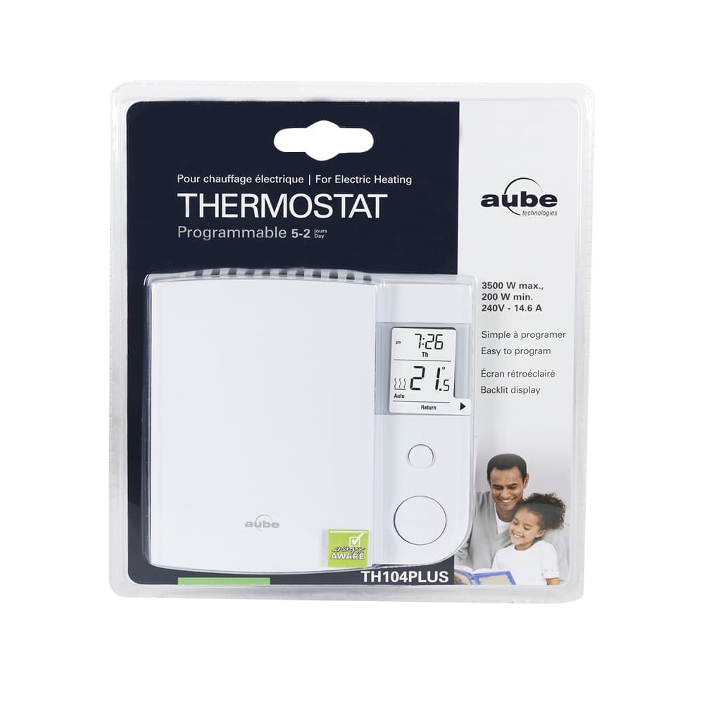 Thermostat électronique programmable 3 500 W