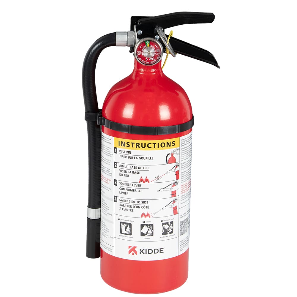 Extincteur rechargeable commercial et industriel Classe ABC 4&nbsp;lb