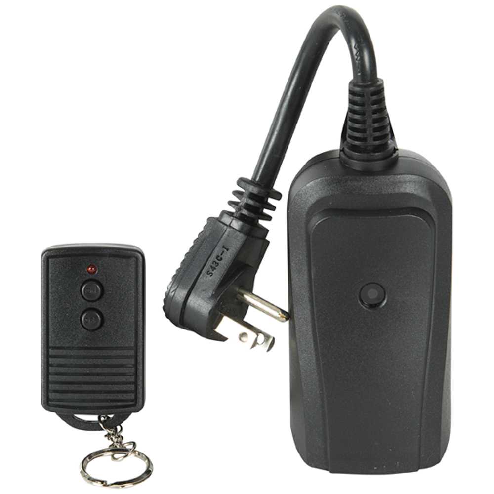 Prise de courant extérieure 13 A avec télécommande