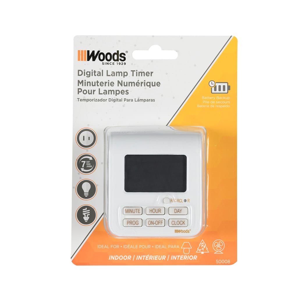 Minuterie numérique 7 jours