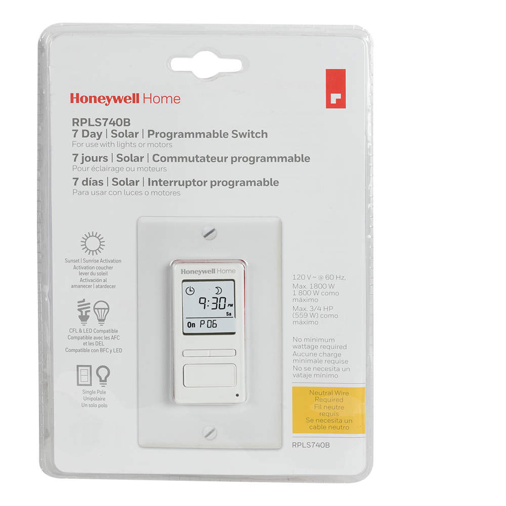 Interrupteur programmable 1 800 W