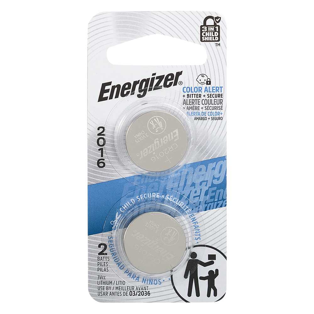 Piles Energizer 2016, 3 V Pqt/2