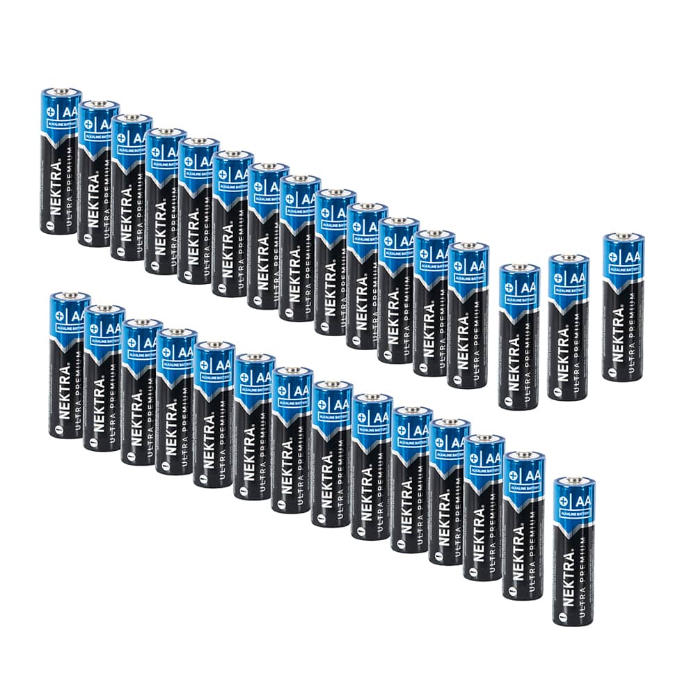 Piles Ultra Premium AA Pqt/30 NEKTRA