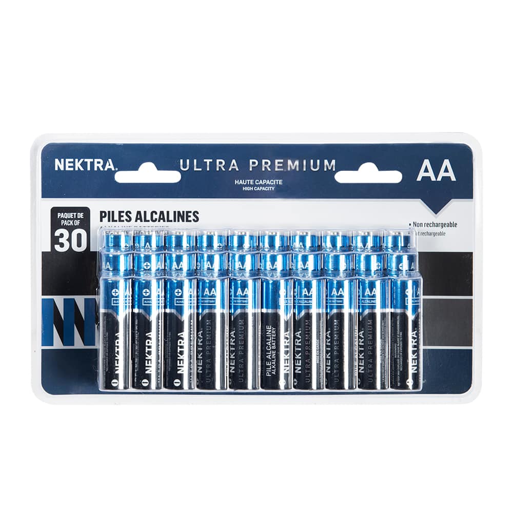 Piles Ultra Premium AA Pqt/30 NEKTRA