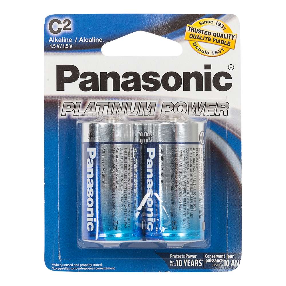 Panasonic Batteries C Pkg/2