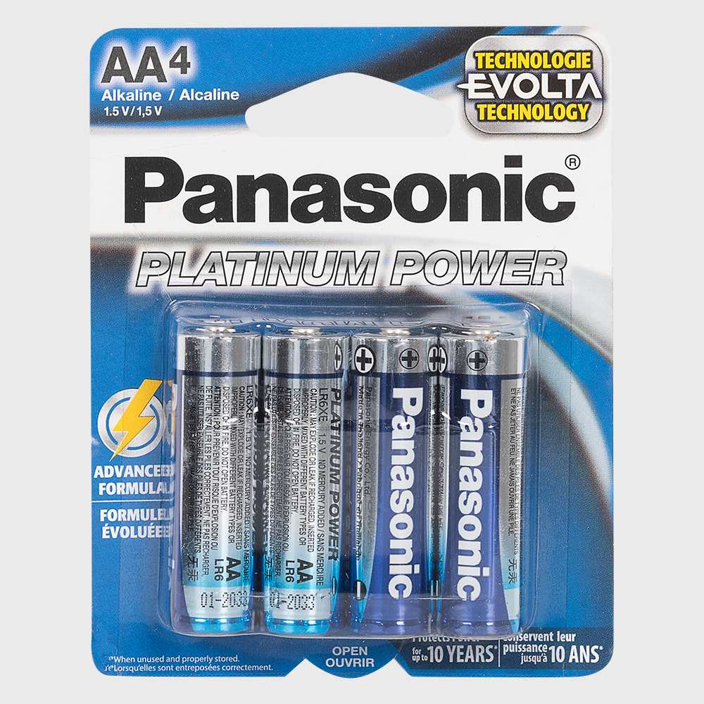 Panasonic Batteries AA Pkg/4